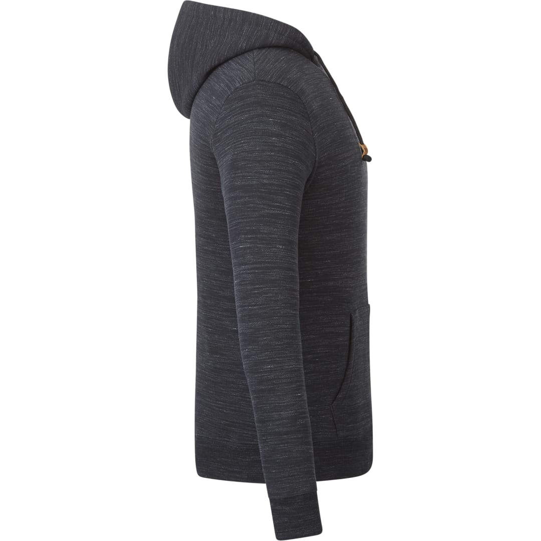 Right View of Black tentree Space Dye Classic Hoodie - Men's plain