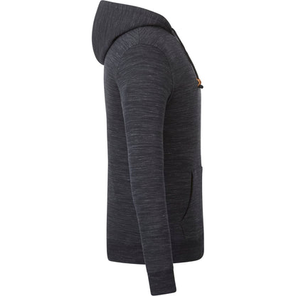 Right View of Black tentree Space Dye Classic Hoodie - Men's plain