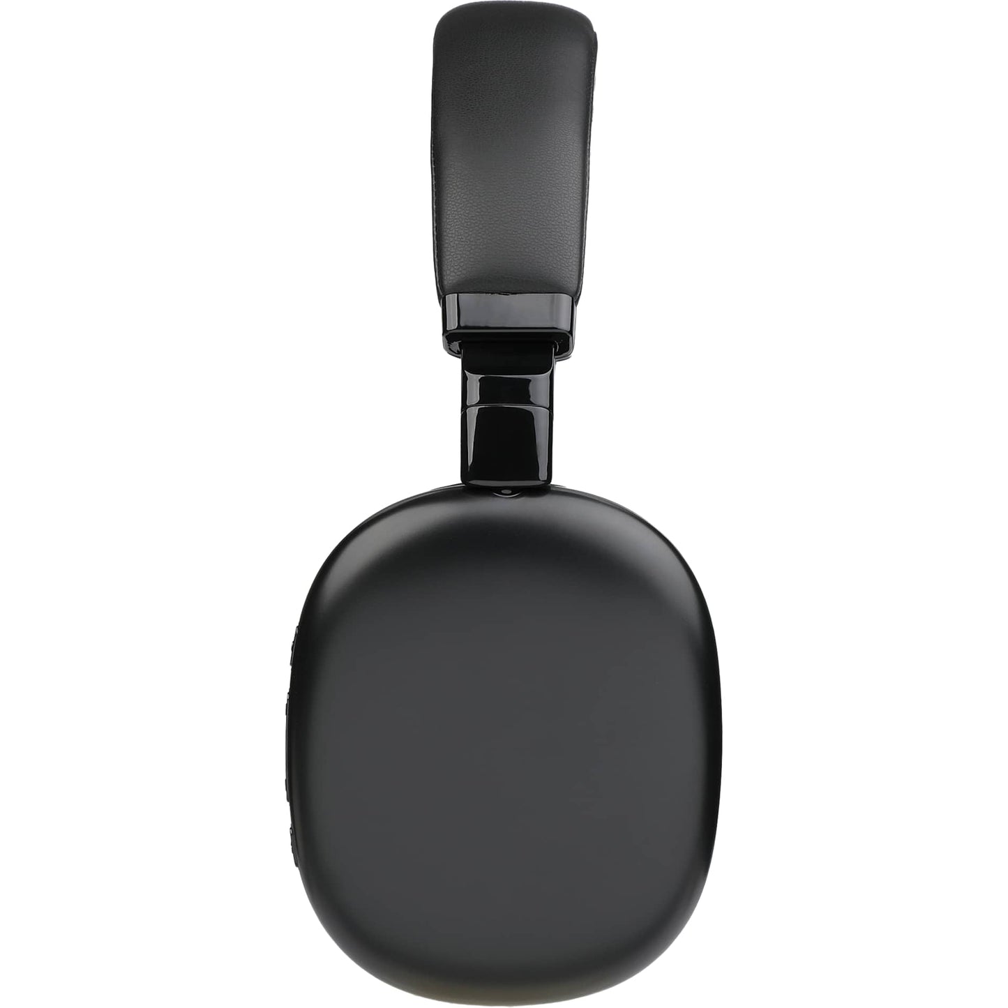 Right View of Black Zen Pods Bluetooth Headphones with ANC plain