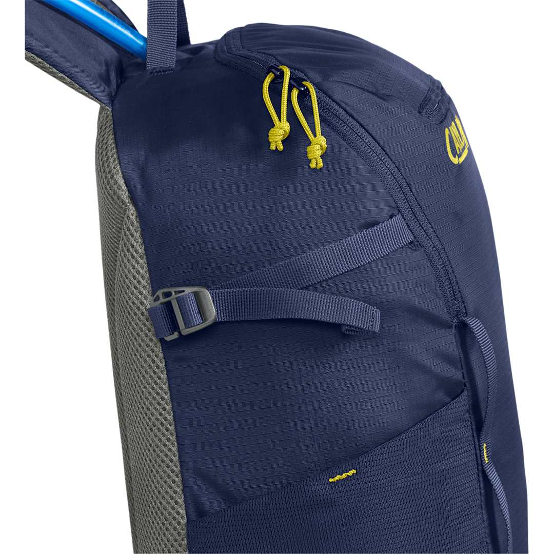 Right View of Blue Camelbak Cloudwalker 18 Hydration Pack