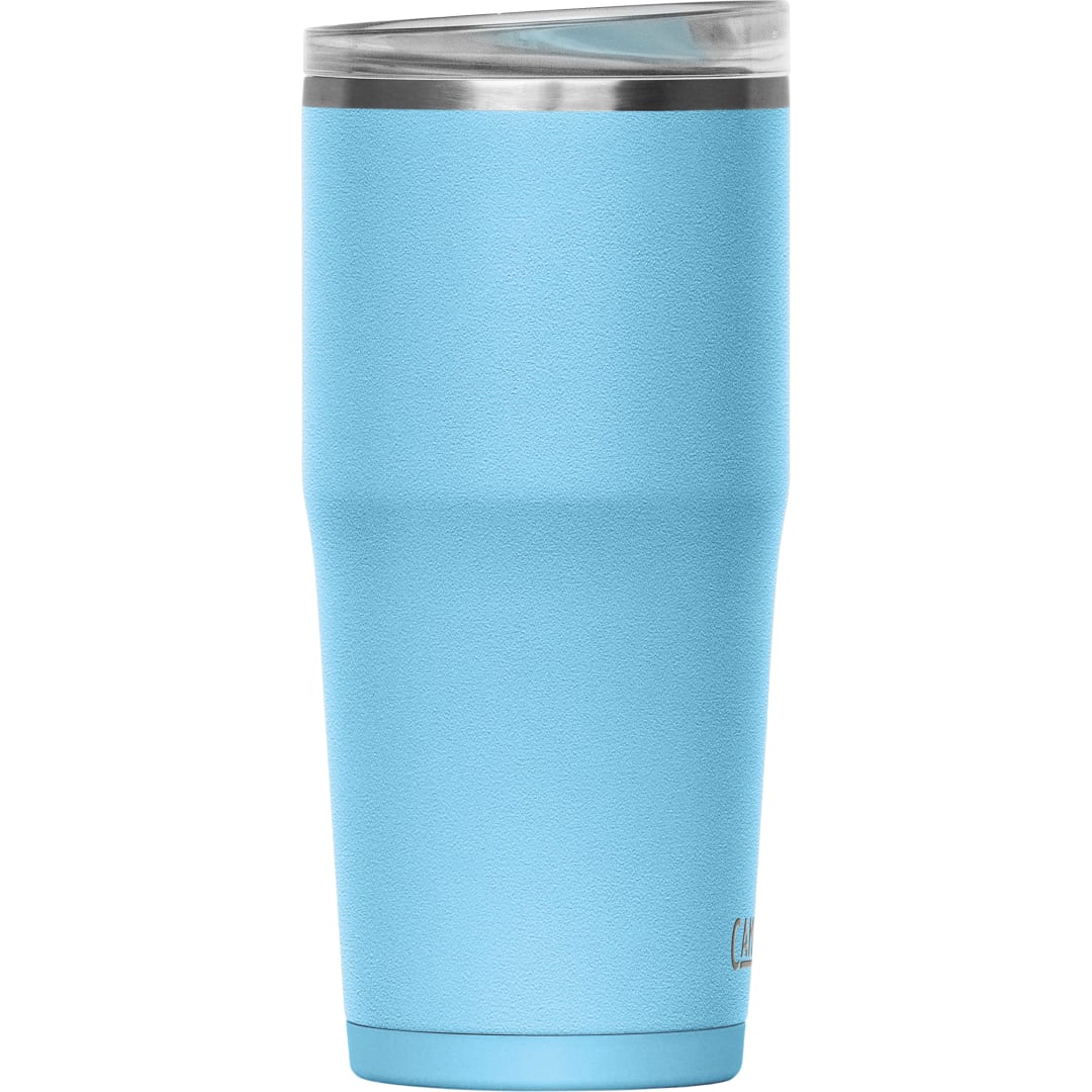 Right View of Blue Camelbak Thrive Leakproof Tumbler 20oz plain