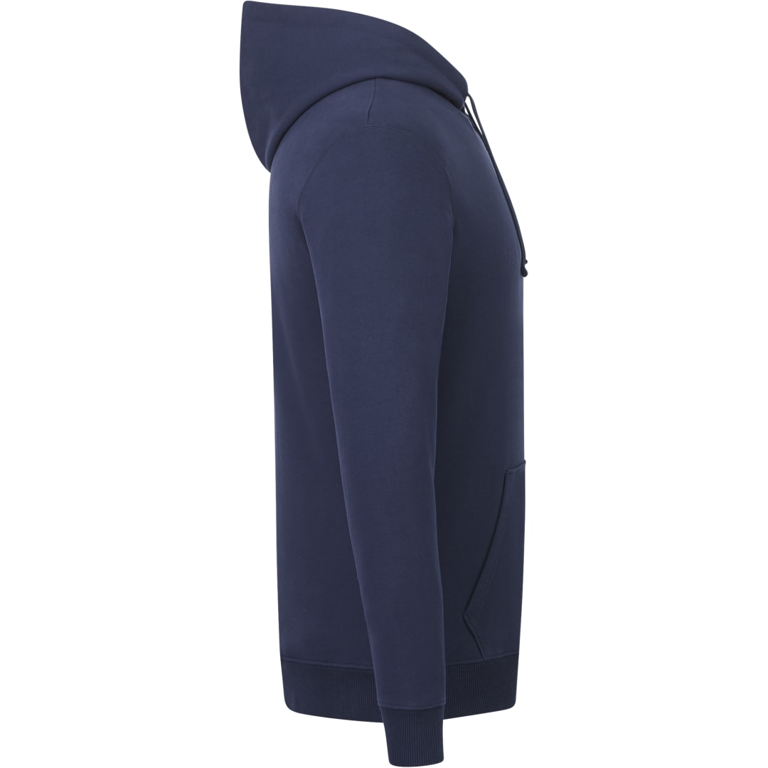 Right View of Blue tentree Organic Cotton Classic Hoodie - Men's plain