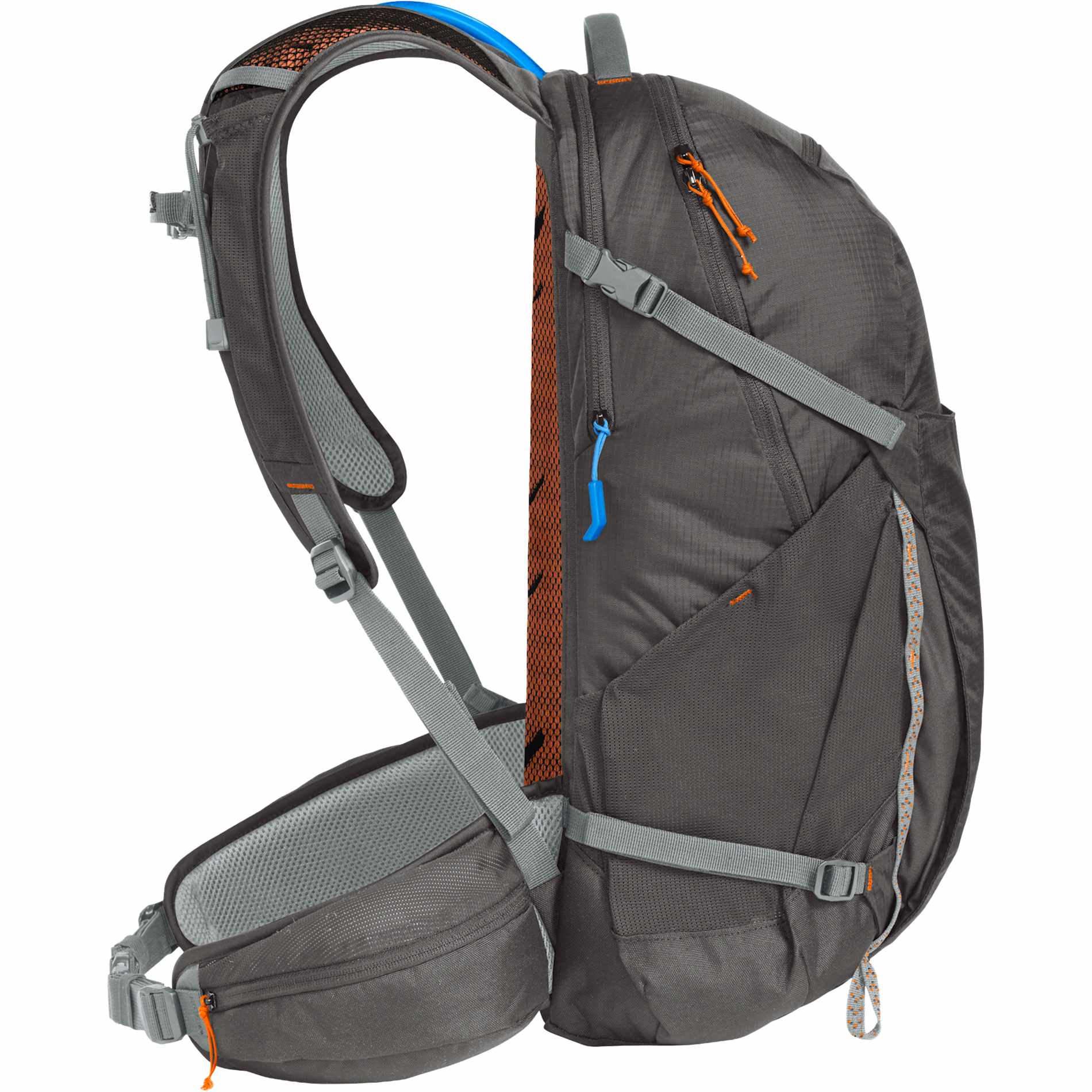 Right View of Gray Camelbak Rim Runner x30 Hydration Pack