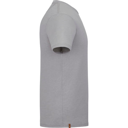 Right View of Gray tentree TreeBlend Classic T-Shirt - Men's plain