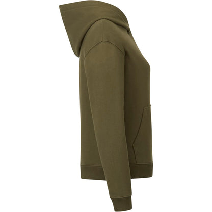 Right View of Green tentree Organic Cotton Classic Hoodie - Women's plain