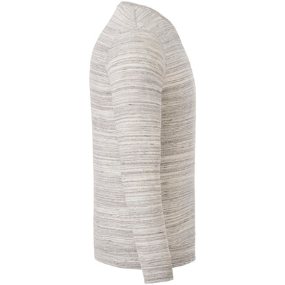 Right View of Grey tentree Space Dye Classic Crew - Men's plain