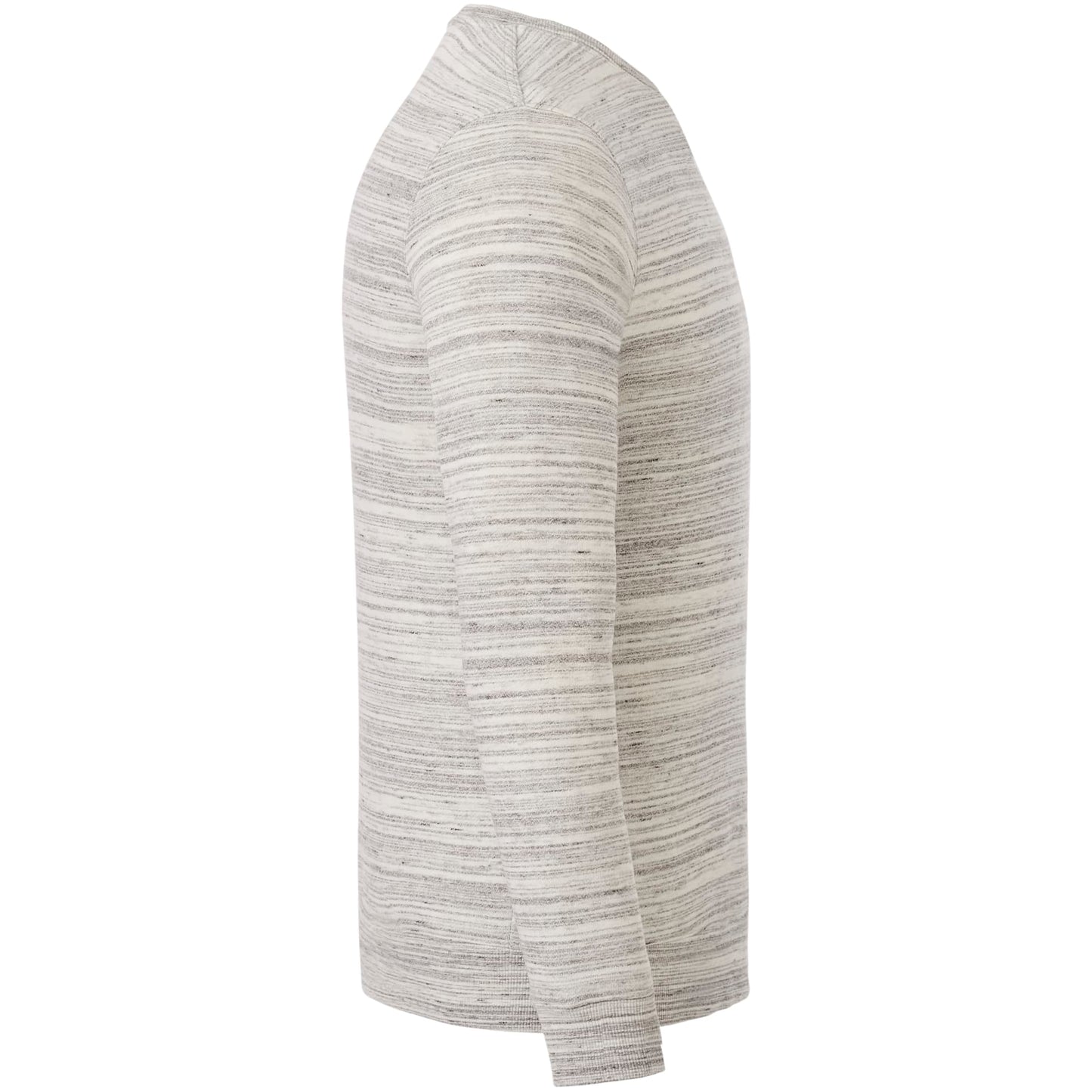 Right View of Grey tentree Space Dye Classic Crew - Men's plain