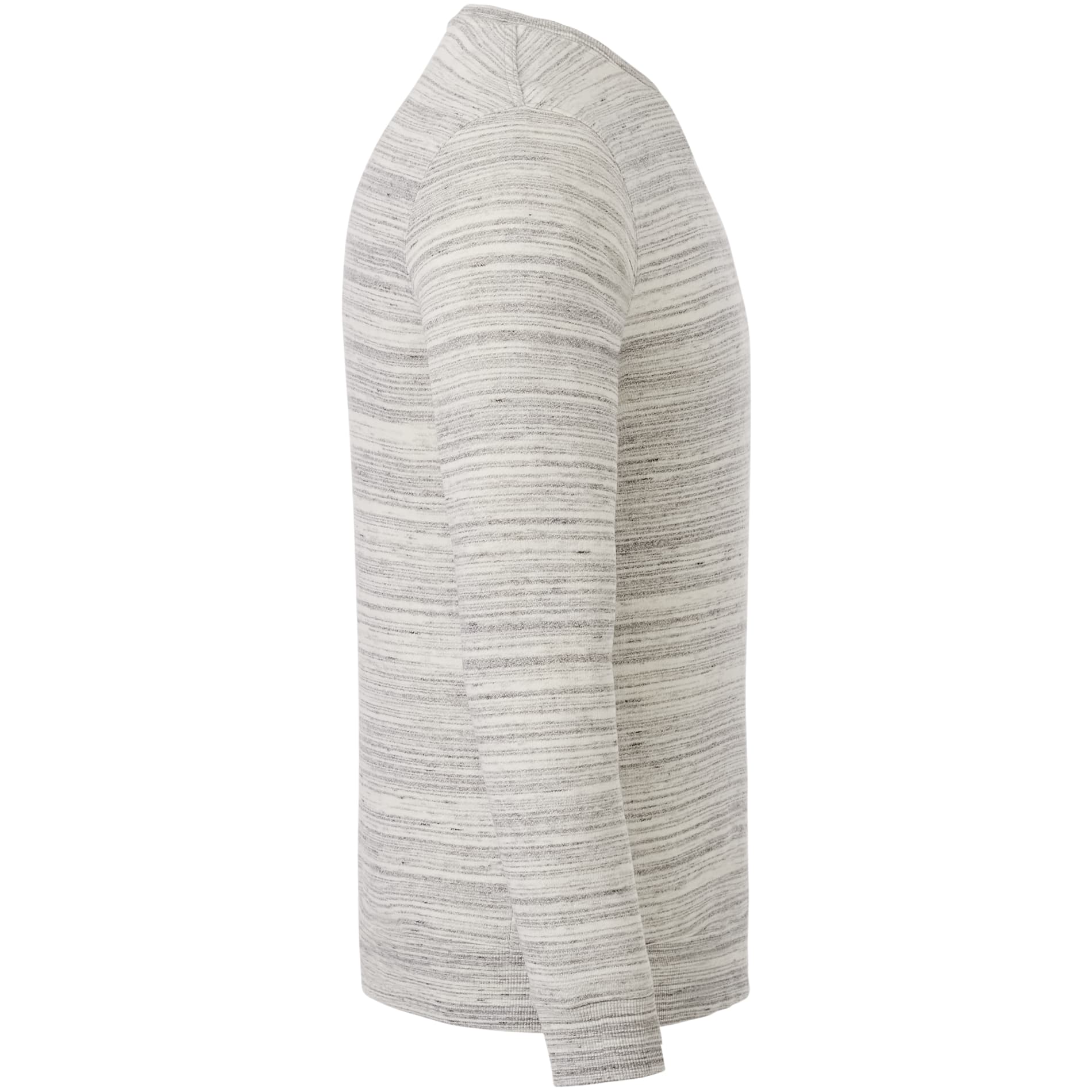Right View of Grey tentree Space Dye Classic Crew - Men's plain