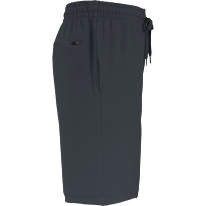Right View of Grey WELLABLE Men's Knit Short plain