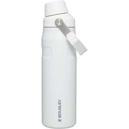 Right View of White Stanley IceFlow™ Bottle with Fast Flow Lid 24oz.
