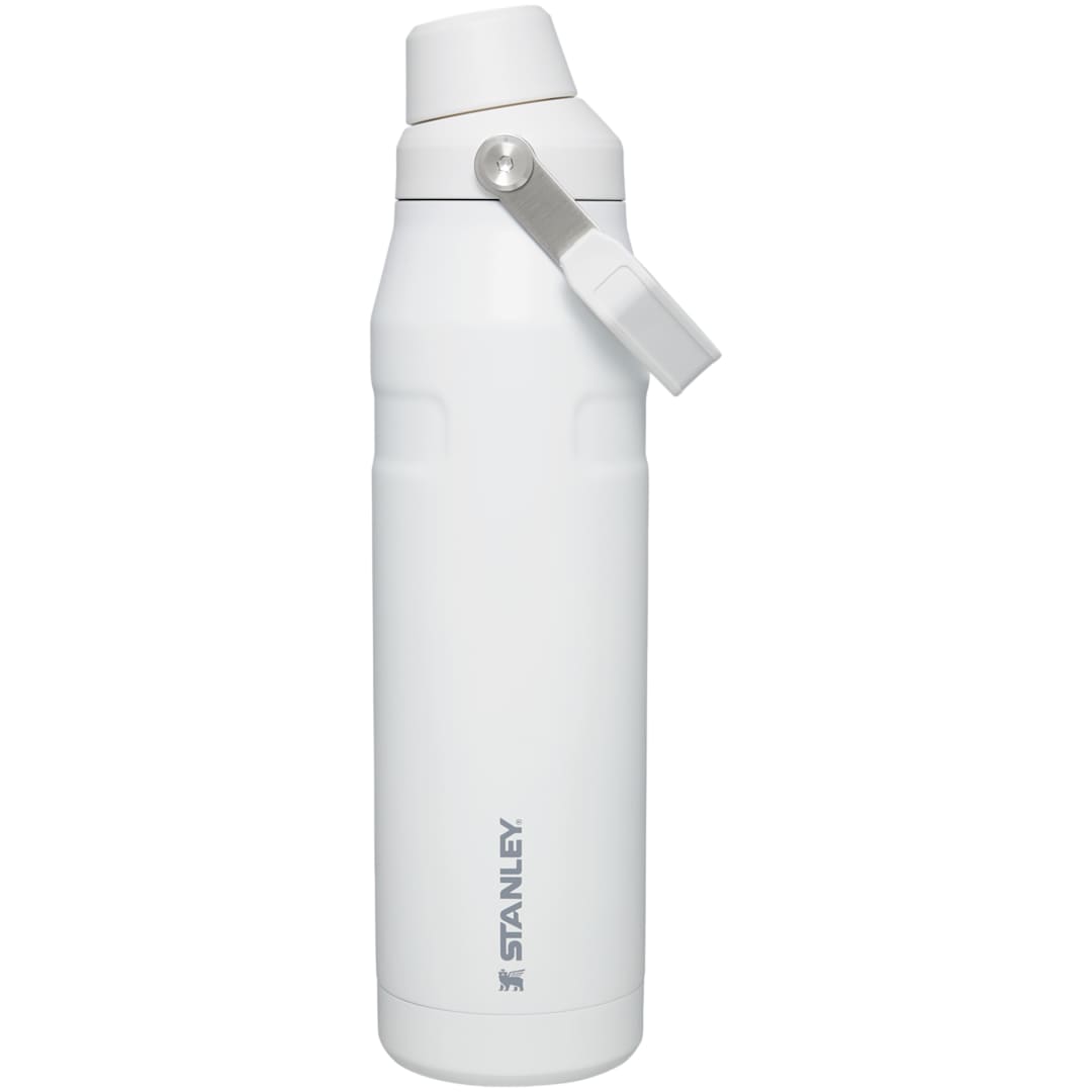 Right View of White Stanley IceFlow™ Bottle with Fast Flow Lid 36oz.