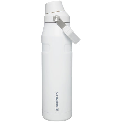 Right View of White Stanley IceFlow™ Bottle with Fast Flow Lid 36oz.