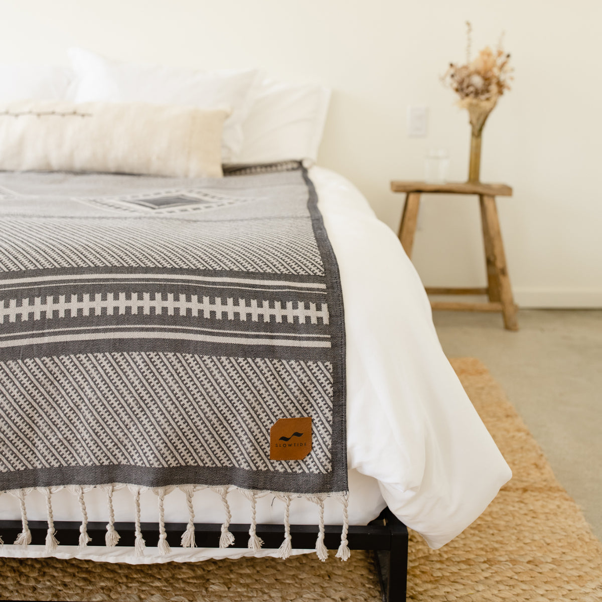 River Slowtide® Throw Blanket plain