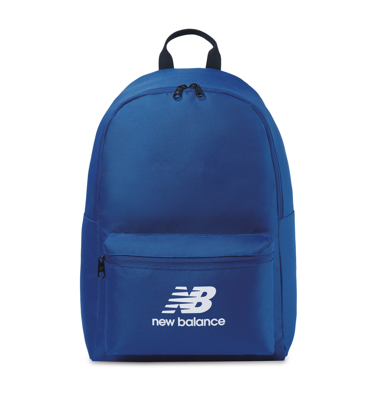 Royal Blue New Balance® Logo Round Backpack plain