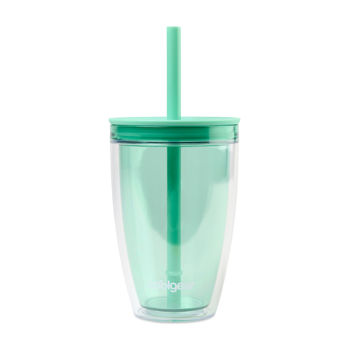 Seaglass Cool Gear® Oasis Straw Bottle - 14 Oz. plain