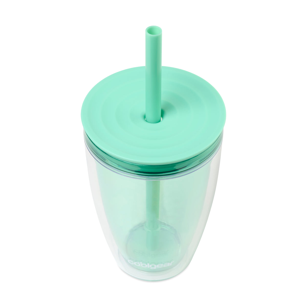 Seaglass Cool Gear® Oasis Straw Bottle - 14 Oz. plain