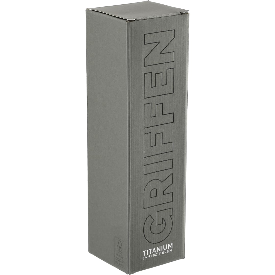 Silver Griffen Titanium Sport Bottle 25oz