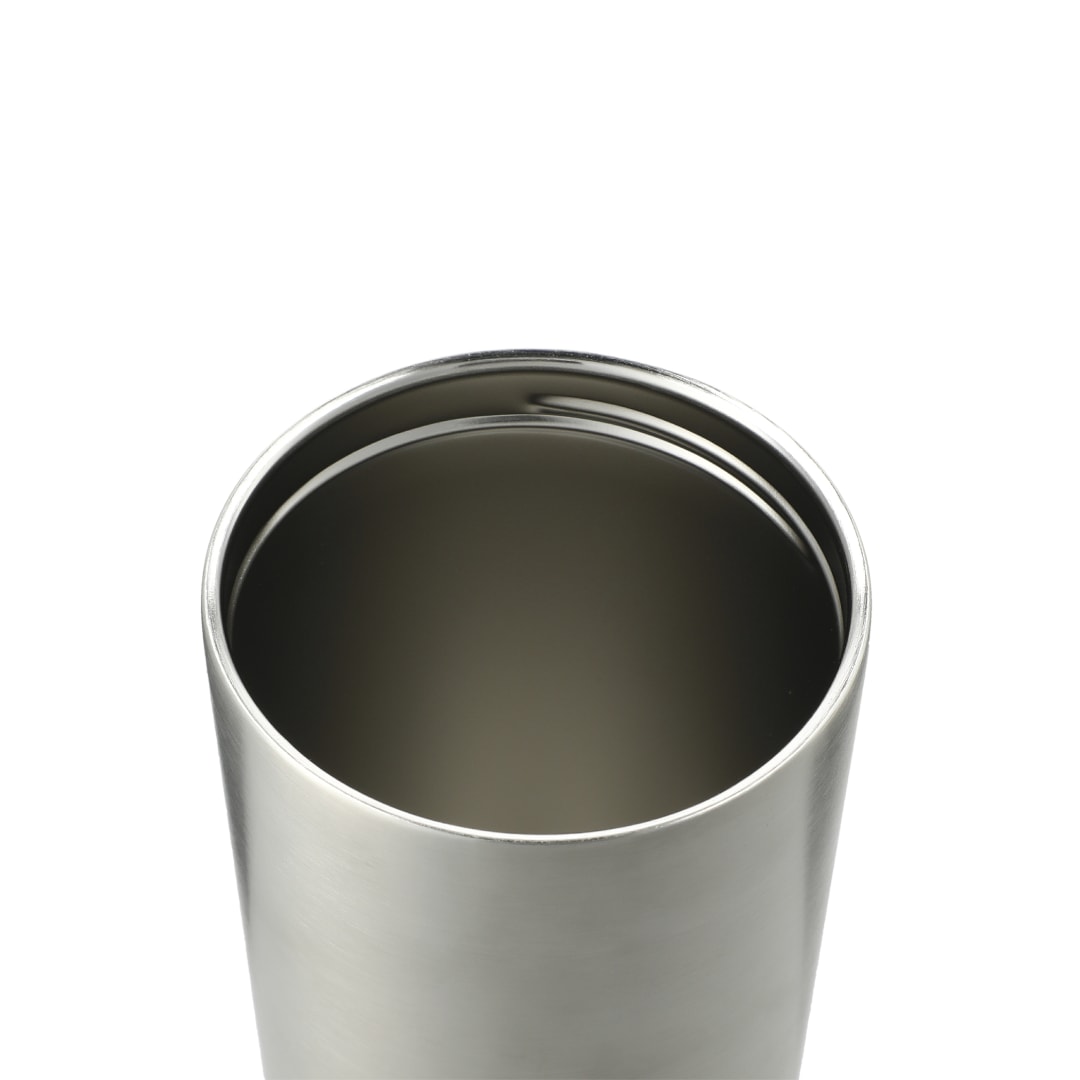 Silver Thor Copper Insulated Tumbler 24oz Flip Straw Lid