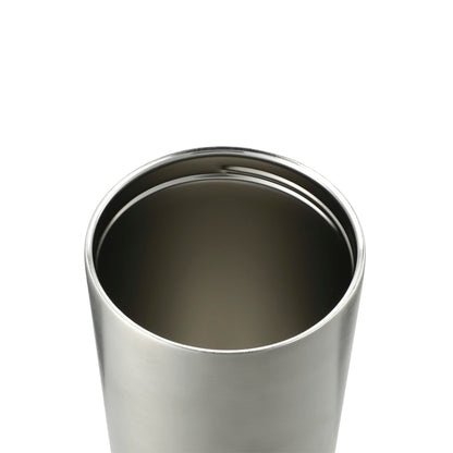 Silver Thor Copper Insulated Tumbler 24oz Flip Straw Lid