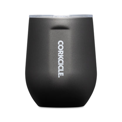 Slate CORKCICLE® Pure Taste Stemless Wine Cup - 12 Oz. plain