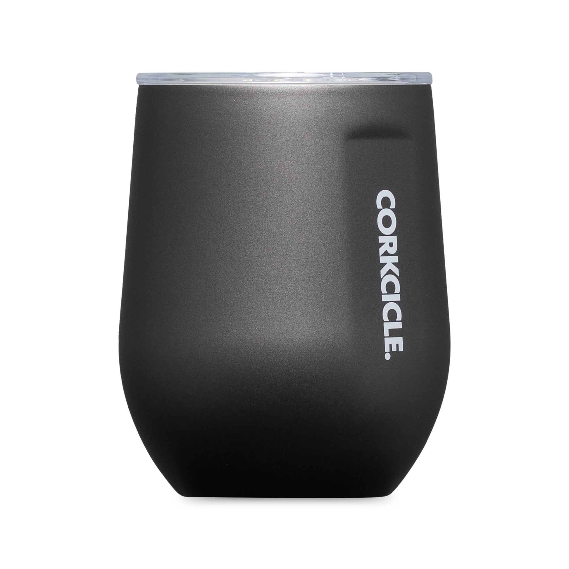 Slate CORKCICLE® Pure Taste Stemless Wine Cup - 12 Oz. plain