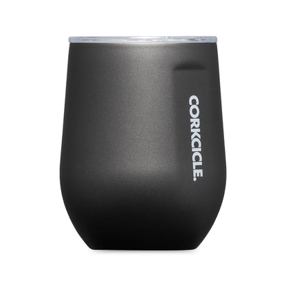 Slate CORKCICLE® Pure Taste Stemless Wine Cup - 12 Oz. plain