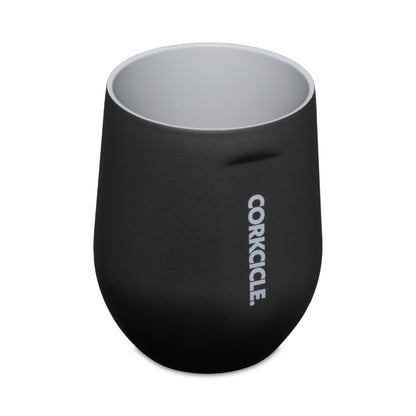 Slate CORKCICLE® Pure Taste Stemless Wine Cup - 12 Oz. plain