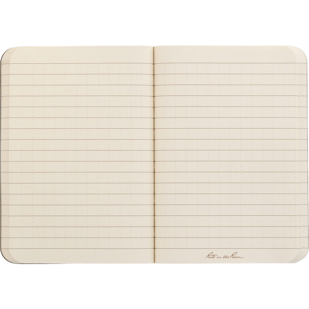 Tan 3.5" x 5.25" Rite in the Rain Soft Cover Notebook