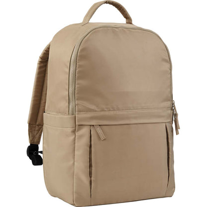 Tan Daybreak Recycled 15" Laptop Backpack plain