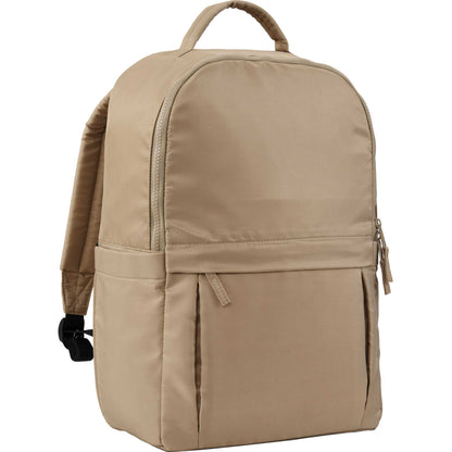 Tan Daybreak Recycled 15" Laptop Backpack plain