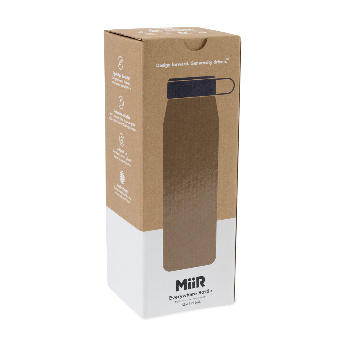 Tidal Blue MiiR® Everywhere Bottle - 33 Oz. plain