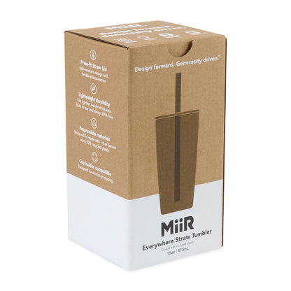 Tidal Blue MiiR® Everywhere Straw Tumbler - 16 Oz.