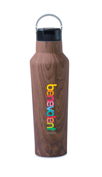 Walnut CORKCICLE® Sport Canteen - 20 Oz.