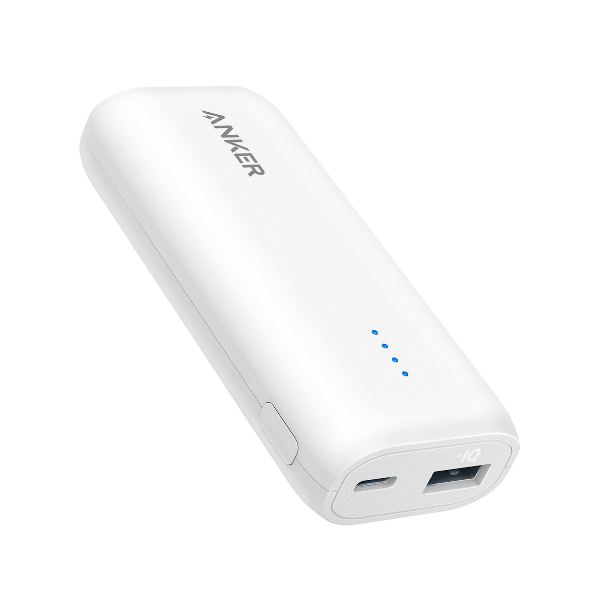 White Anker 321 Power Bank (PowerCore 5K) plain