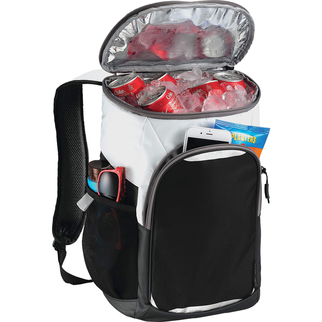 White Arctic Zone® Titan Deep Freeze® Backpack Cooler plain