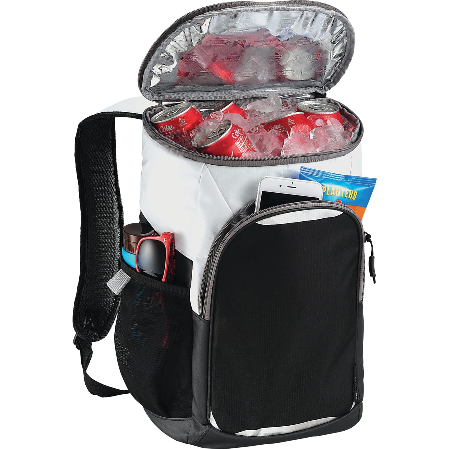 White Arctic Zone® Titan Deep Freeze® Backpack Cooler plain