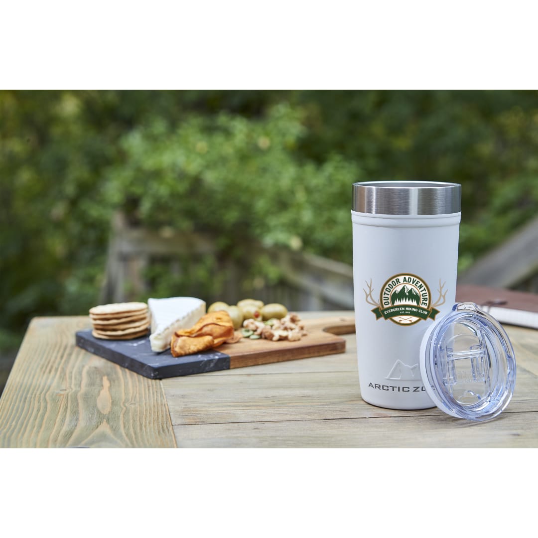 White Arctic Zone® Titan Thermal HP® Copper Tumbler 20oz