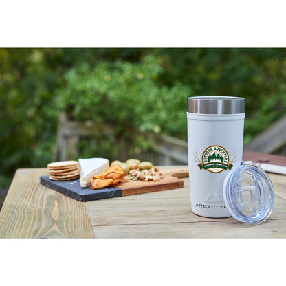 White Arctic Zone® Titan Thermal HP® Copper Tumbler 20oz