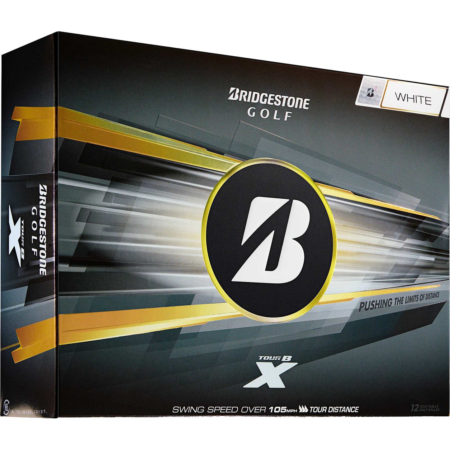 White Bridgestone Tour B X Golf Balls - 12 Pack
