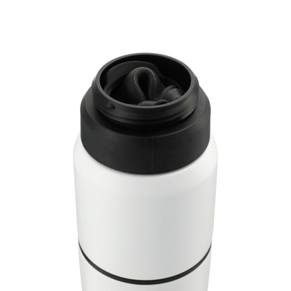 White CamelBak MultiBev 22oz Bottle & 16oz Cup