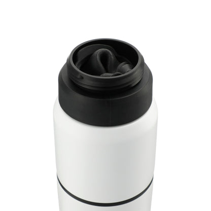 White CamelBak MultiBev 22oz Bottle & 16oz Cup