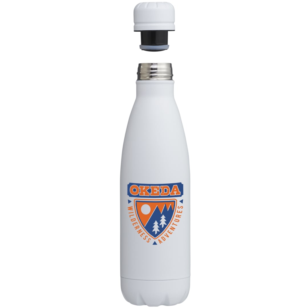 White Copper Vacuum Insulated Bottle 17oz