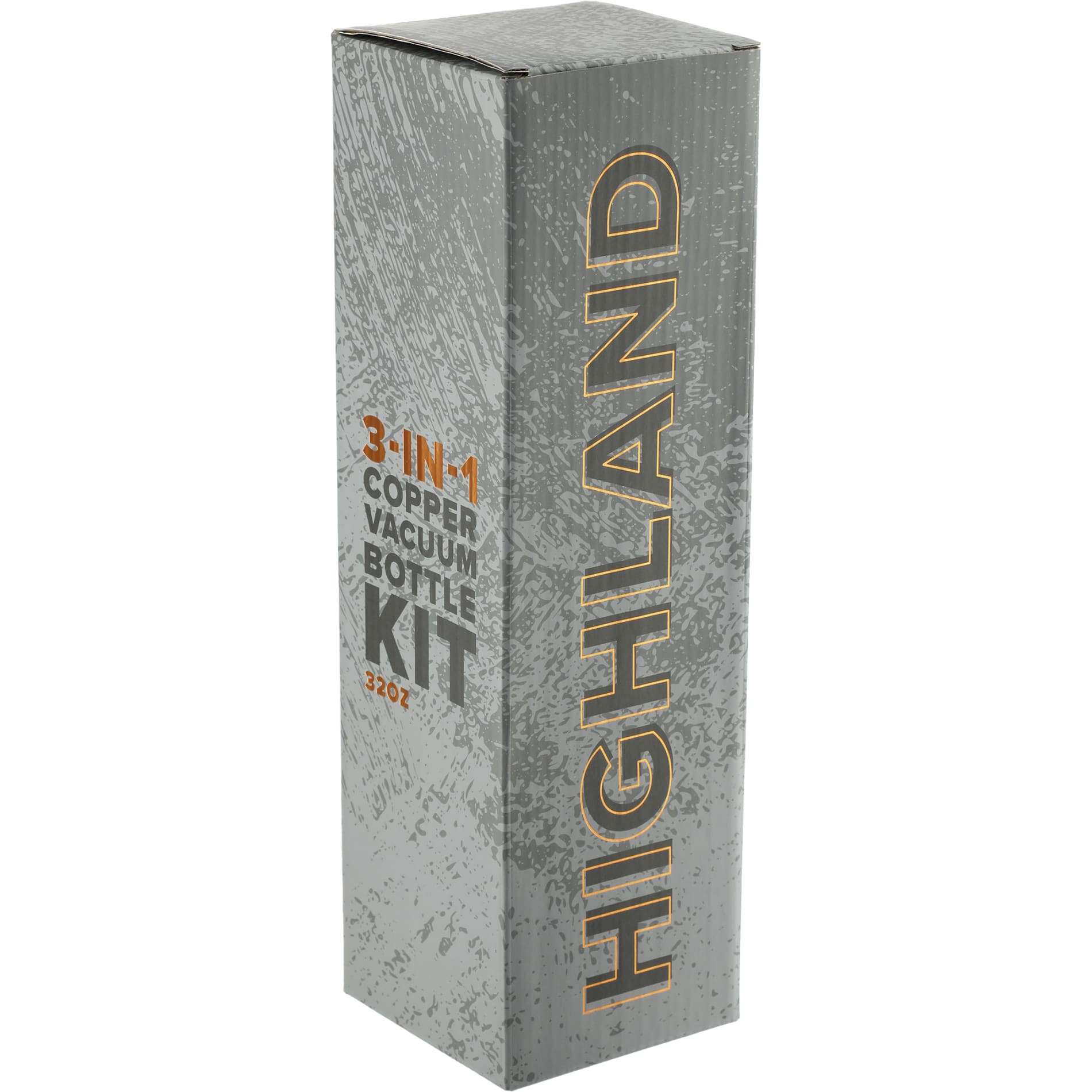 White Highland 3-in-1 Copper Vacuum Bottle Kit 32oz