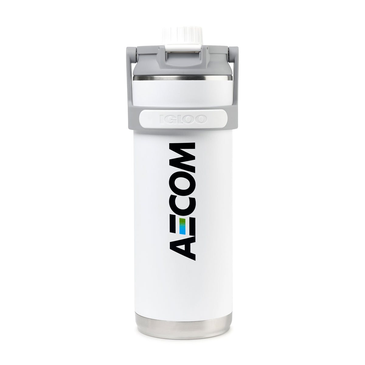 White Igloo® Twist 'n Chug Bottle - 46 Oz.