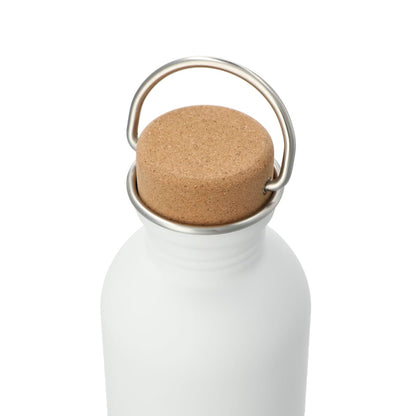 White Lagom Single wall Stainless steel Bottle 27oz