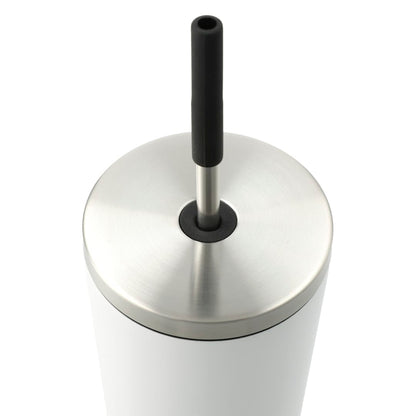 White Maia 2-in-1 Copper Vacuum Tumbler Kit 24oz