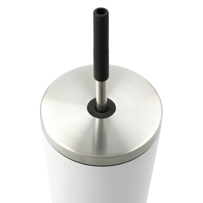 White Maia 2-in-1 Copper Vacuum Tumbler Kit 24oz