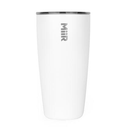 White Powder MiiR® Vacuum Insulated Tumbler - 16 Oz. plain