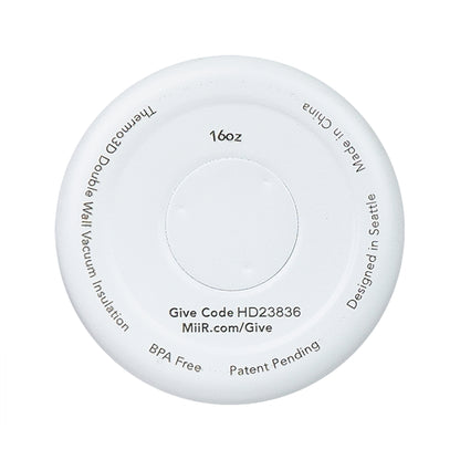 White Powder MiiR® Vacuum Insulated Tumbler - 16 Oz.