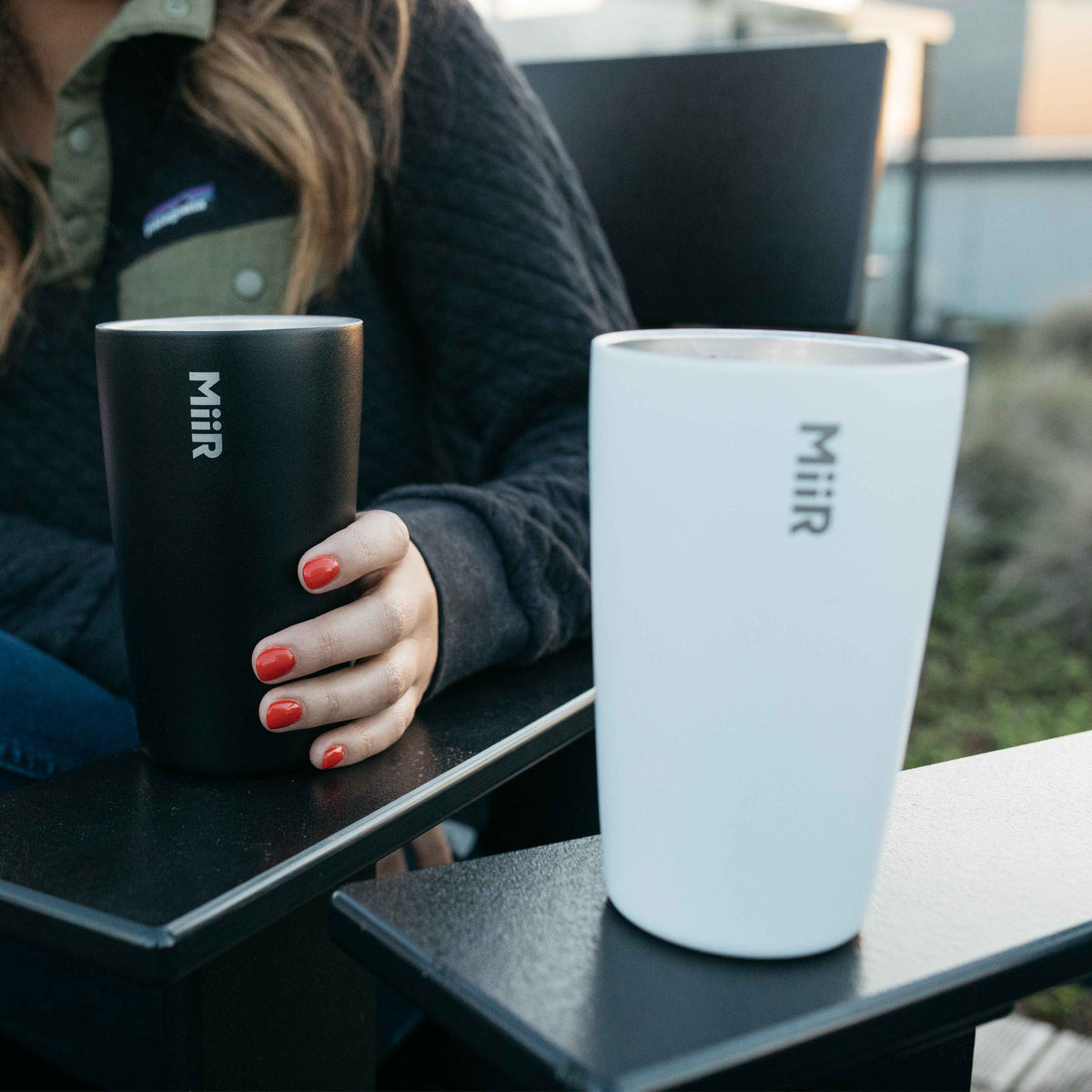 White Powder MiiR® Vacuum Insulated Tumbler - 16 Oz.